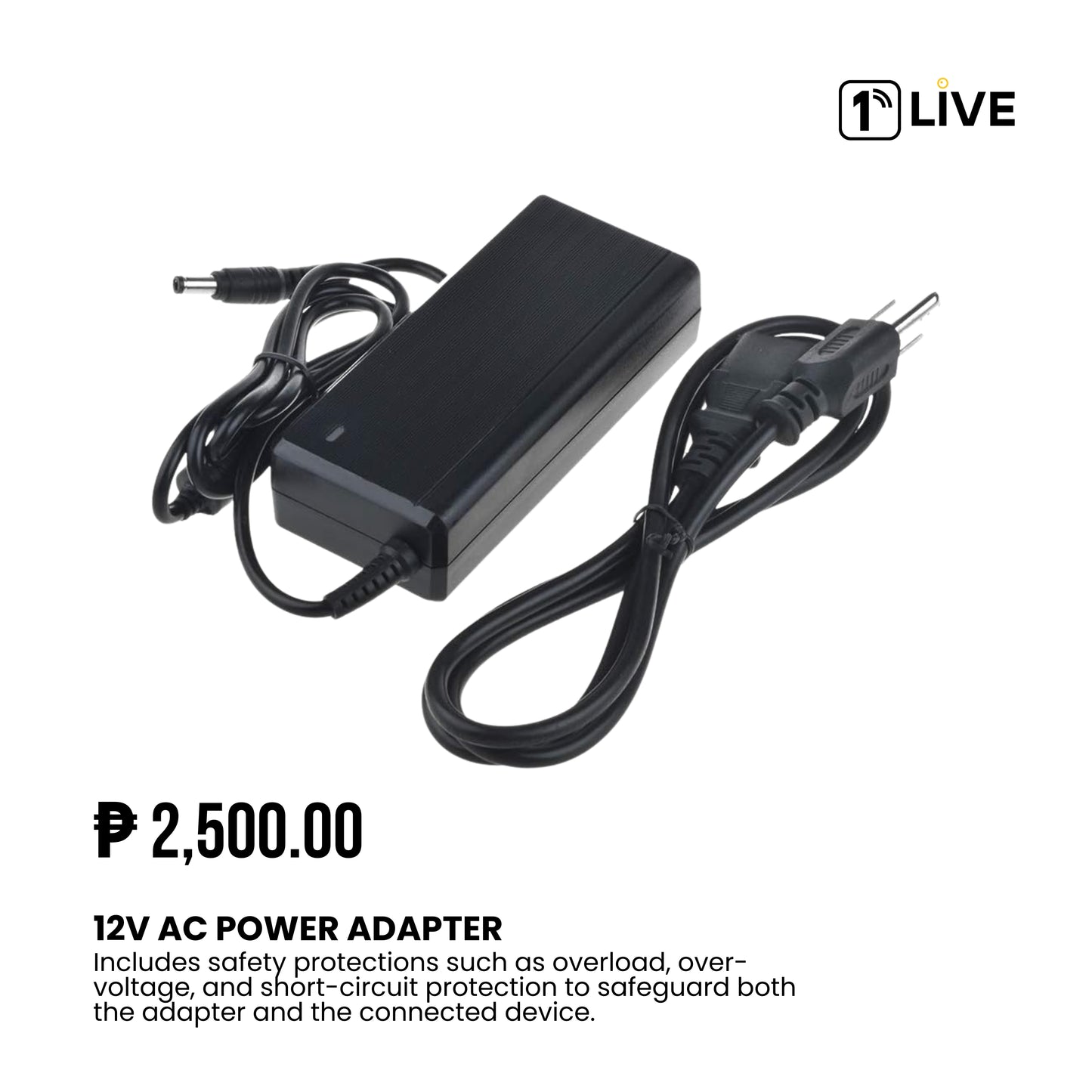 1Live 12V AC POWER ADAPTER