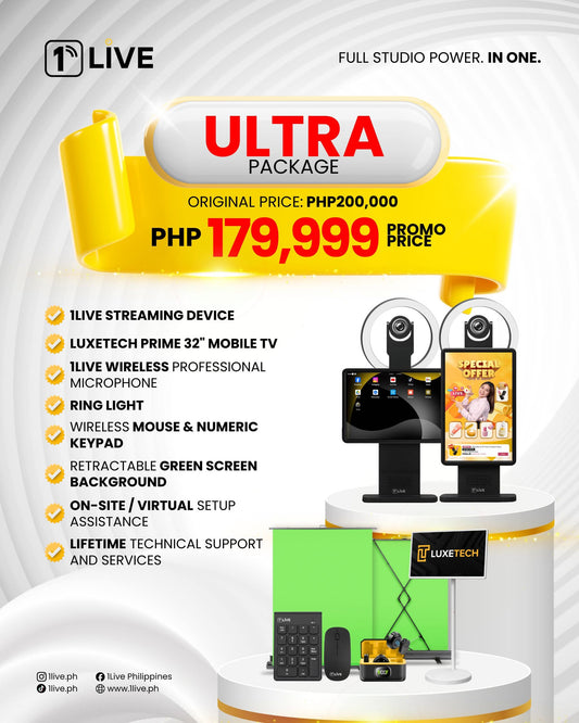 1LIVE ULTRA PACKAGE
