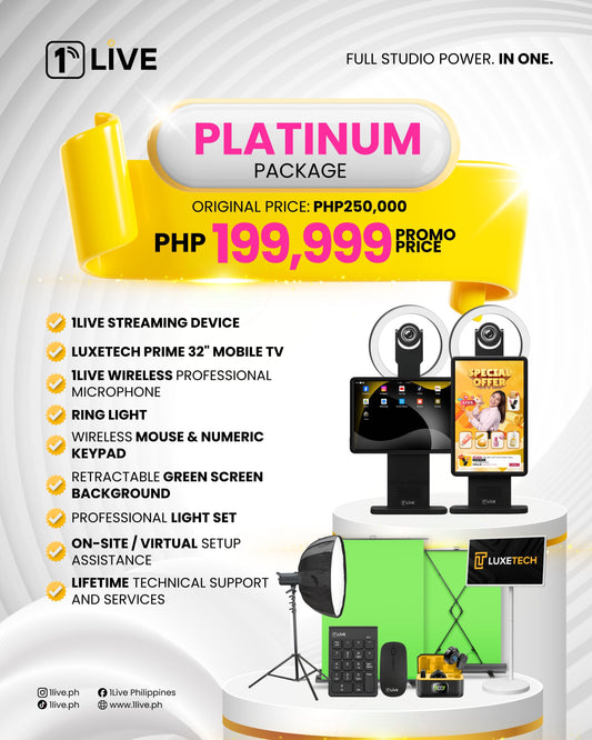 1LIVE PLATINUM PACKAGE